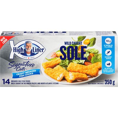 HL FISH STICKS SOLE 350G