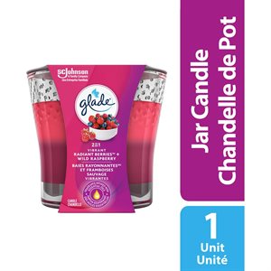 GLADE JAR CANDLE BERRY 1EA