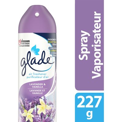 GLADE AEROSOL LAVENDER VANILLA 227G