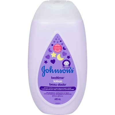 JOHNSONS BEDTIME BABY LOTION 400ML