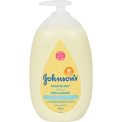 JOHNSONS HTT BABY LOTION 500ML