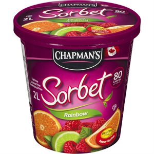 CHAPMANS SORBET, RAINBOW 2LT