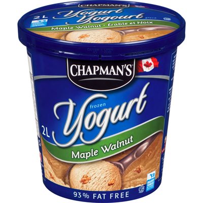 CHAP FROZ YOG MAPLE WALNUT 2LT