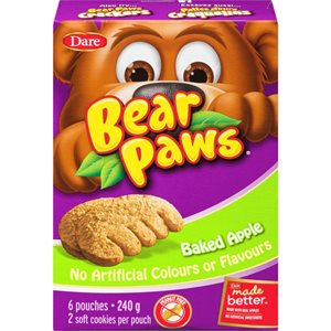 BEAR PAWS BAKED APPLES 240.000G