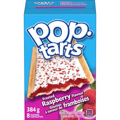 KELLOGGS POP TARTS FRSTD RBRRY 384.000G