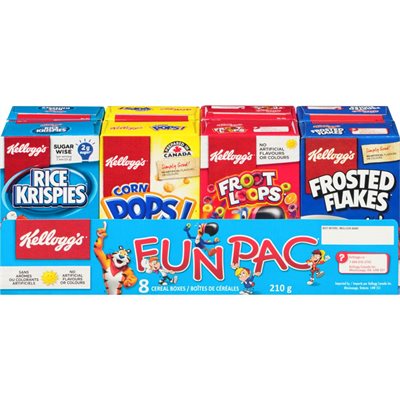 KELLOGG FUN PAC CEREAL 210.000G
