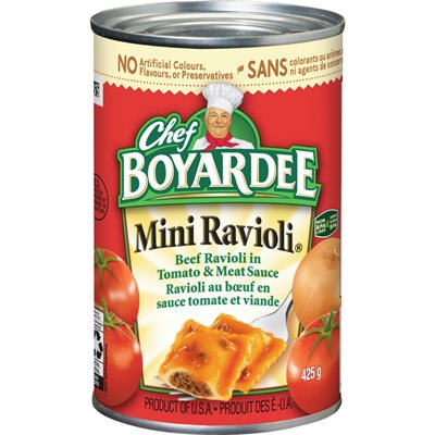 CBAD RAVIOLI BEEF MINI 425.000G