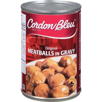 CORDON BLEU MEAT BALLS / GRAVY 410.000G