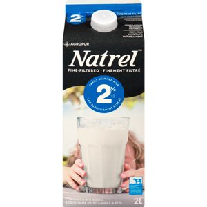NATREL FINE-FILTERED MILK 2% 2.000LT