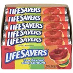 LIFESAVERS FIVE FLAV ROLL 32G