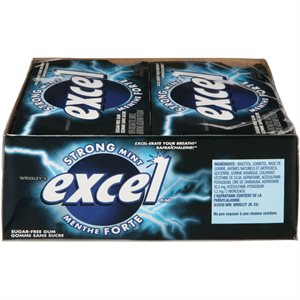 EXCEL GUM STRONG MINT 12EA