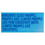 DOLE PINEAPPLE SLICES IN JUICE 398.000ML
