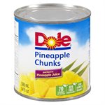 DOLE PINEAPPLE CHUNKS IN JUICE 398.000ML