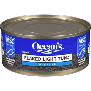 OCEANS LT TUNA FLAKED WATER 170.000G