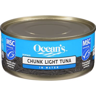 OCEANS LT TUNA CHUNK WATER 170.000G