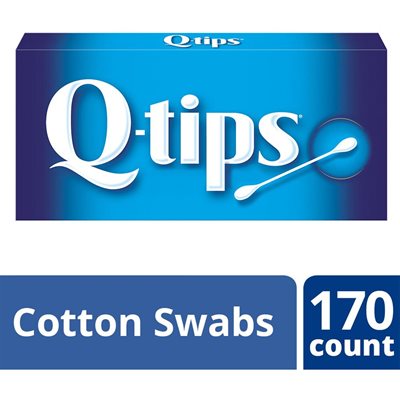 Q-TIPS COTTON SWABS 170'S 170EA