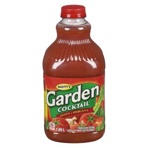 MOTTS GARDEN COCKTAIL ZESTY 1.89LT