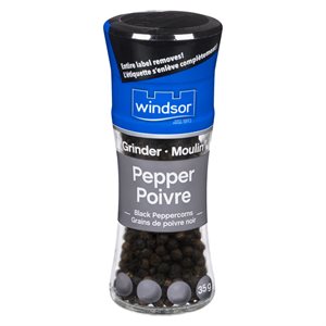 BLACK PEPPERCORNS GRINDER 35G