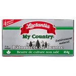 LACT MY CNTRY BUTTER UNSALT 4x113.G