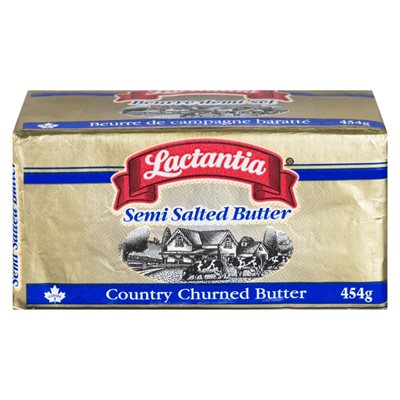 LACT BUTTER SEMI SALT 454G