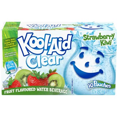 KOOL AID JAMMER CLEAR STR-KIWI 10x180ML