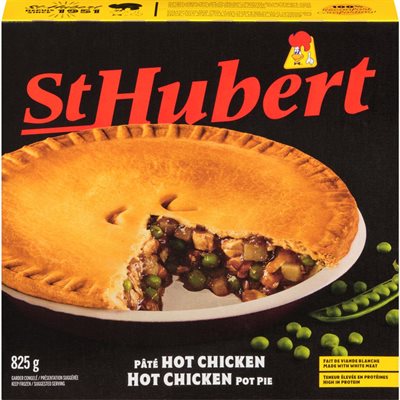 ST-HUBERT HOT CHICKEN POT PIE 825G