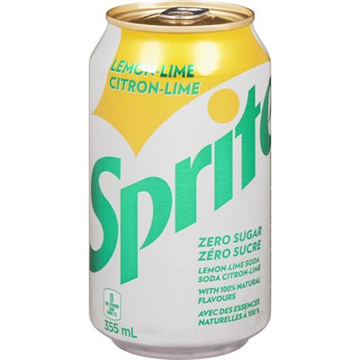 SPRITE ZERO 12PK 355ML 12x355ML