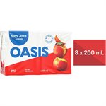 OASIS JUICE APPLE PURE 8x200ML