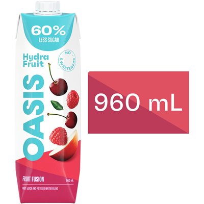 OASIS HYDRAFRUIT FRUIT FUSION 960ML