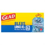 GLAD BLUE TALL FORCEFLEX 26EA