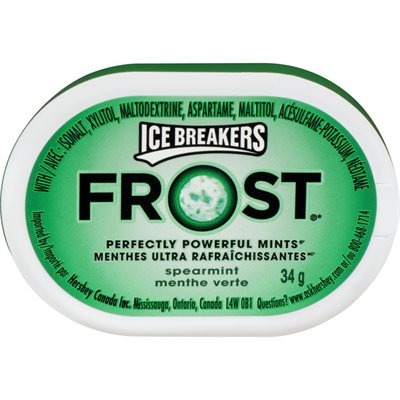 ICE BREAKERS FROST SPEARMINT 34G