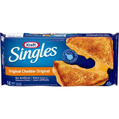 KRAFT SINGLES THICK 410.000G