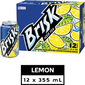LIPTON BRISK ICE TEA 12x355ML
