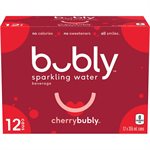 BUBLY SPARKLING WATER CHERRY 355ML