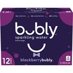 BUBLY SPARKLING WTR BLACKBERRY 355ML