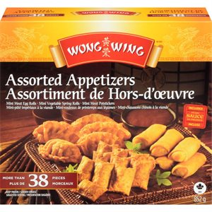 WONG WING ORIENTAL APPETIZERS 852G