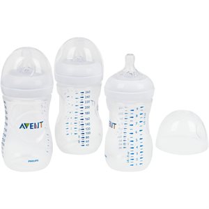 PHLPS AVENT 9OZ BOTTLE 3 UN