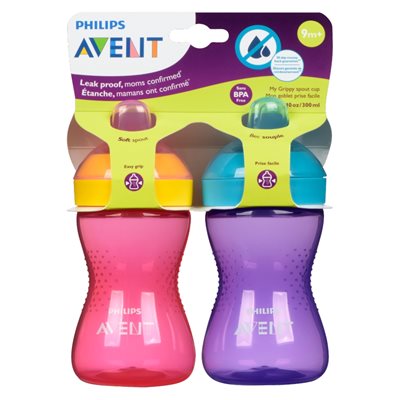 AVENT 2 PACK SPOUT CUP 1EA