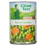 G GIANT PEAS CARROTS VEG BLND 398.000ML