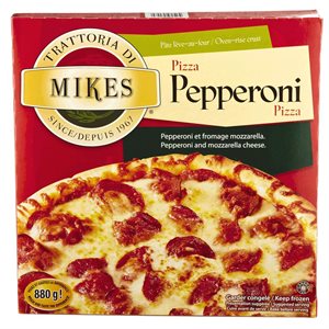 MIKES PIZZA PEPPERONI 880G