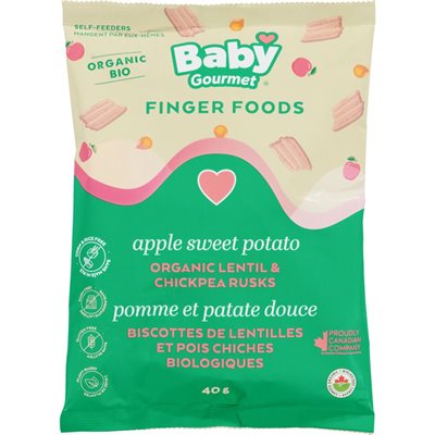 BBGM APPLE SWEET POTATO RUSKS 40G