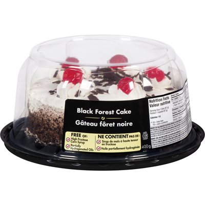 CHRT 6" CAKE BLACK FOREST 400.000G