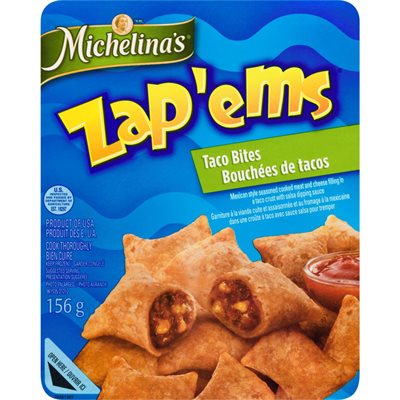 MICH ZAPEMS TACO BITES 156G