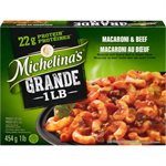 MICH GRANDE MACARONI AND BEEF 454G