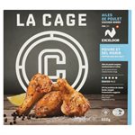 LA CAGE CHKN WING PEP SEA SALT 550.000G