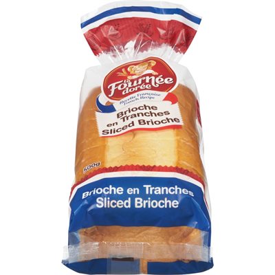 LAFD SLICED BRIOCHE BREAD 500G