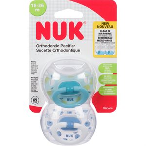 NUK PACIFIER FASHION SZ3 2.000EA