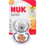 NUK PACIFIER SPACE SZ1 2EA