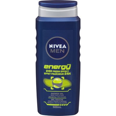 NIVEA SHOWER ENERGY FOR MEN 500ML